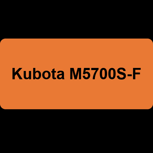 Kubota M5700S-F